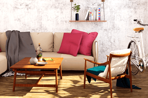 色の理論を使って、心地よい空間を作っていきましょう